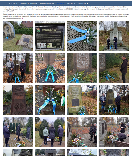 Bilder - 17.11.2024 Gedenken zum Volkstrauertag 