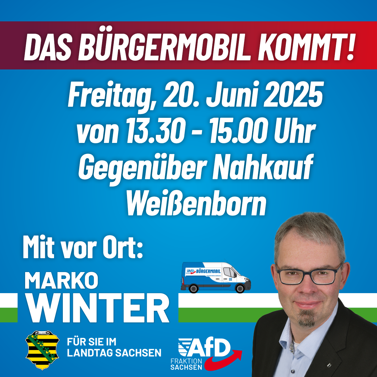 20. Juni 2025: Mit dem Bürgermobil in Weissenborn