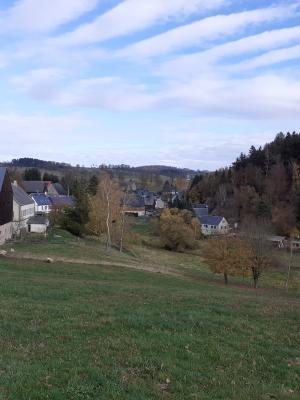 Blick auf Ortsteil Cämmerswalde